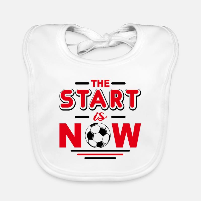 Soccer start Baby Bio-Lätzchen