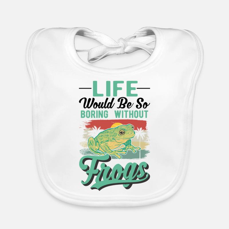 Frog Gift Tree Frog Organic Baby Bibs