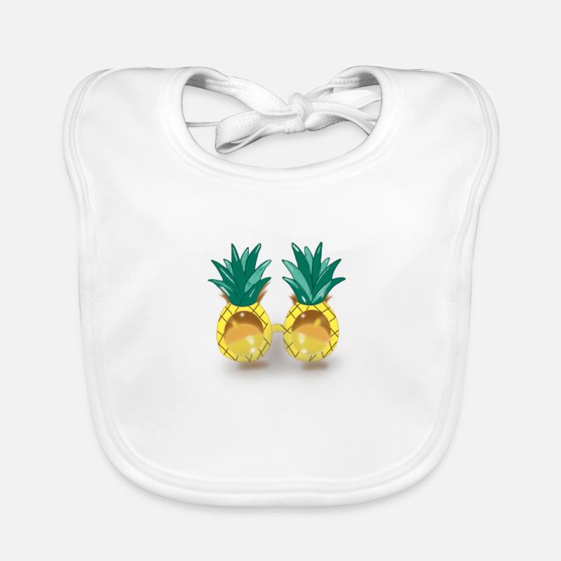 Ananas Baby Bio-Lätzchen