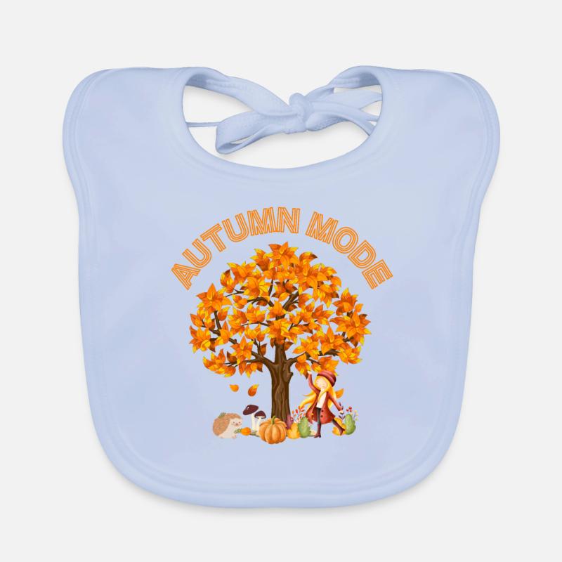 Mode automne - saison Bavoir bio Bébé