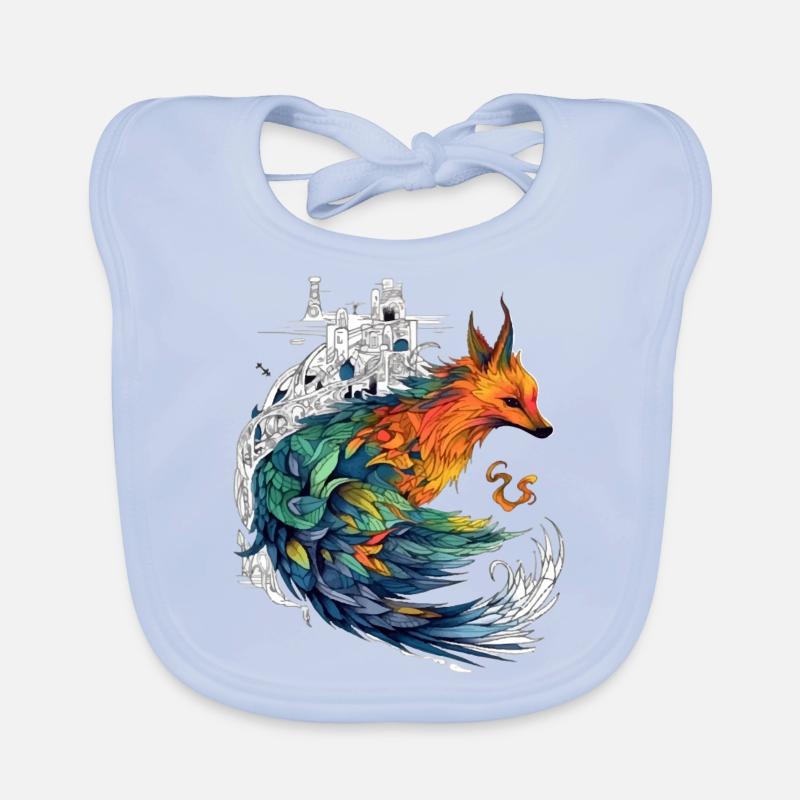Arki the phoenix Organic Baby Bibs