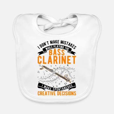 Clarinetto basso Scelte creative Bavaglino ecologico per neonato