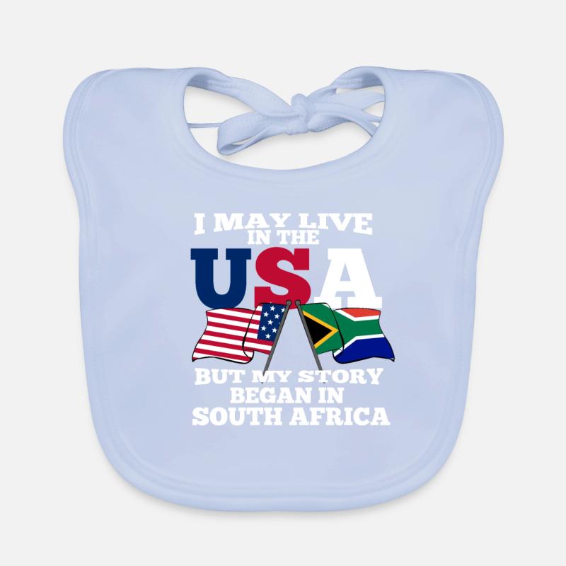 Afrique du Sud Bavoir bio Bébé