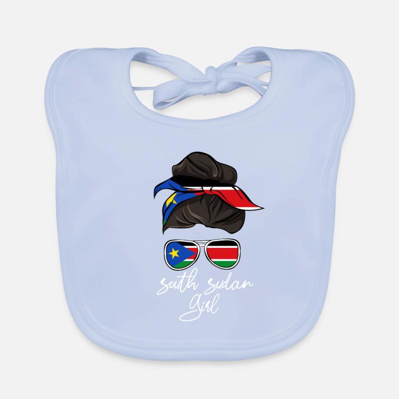 Soudan du Sud Bavoir bio Bébé