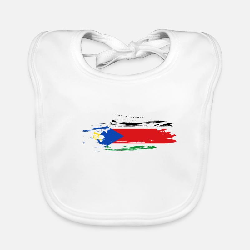 Soudan du Sud Bavoir bio Bébé