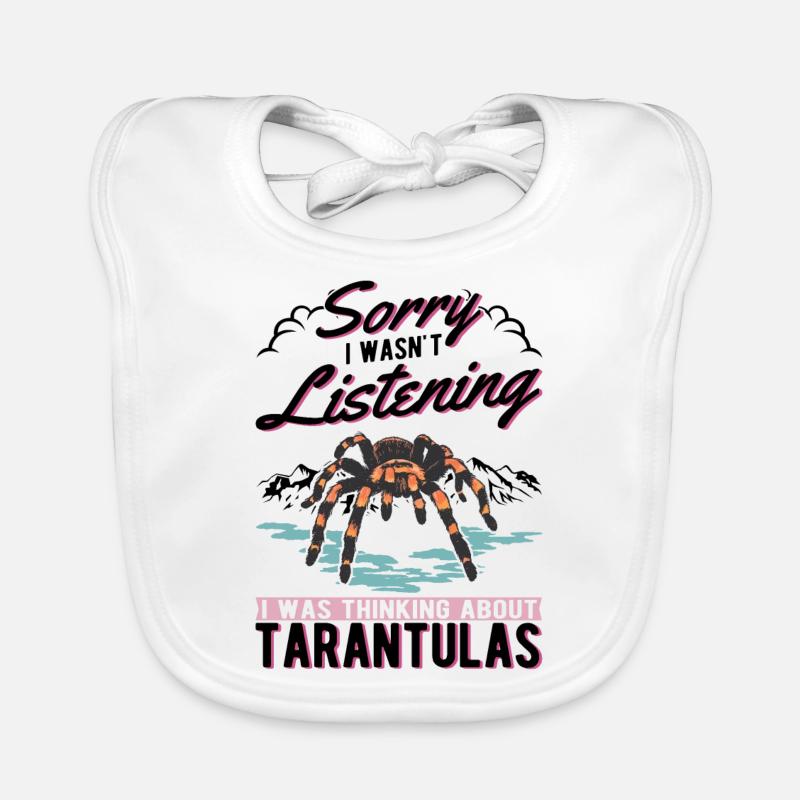 Tarantel Geschenk Spinne Tarantula Baby Bio-Lätzchen