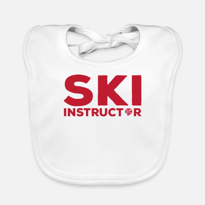 Moniteur de ski Bavoir bio Bébé