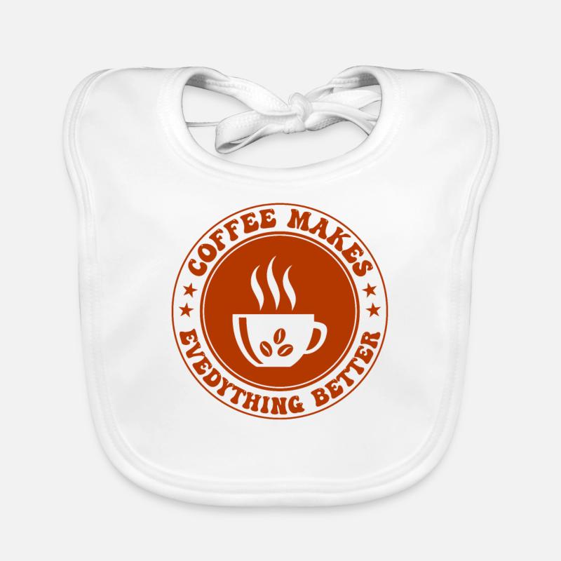 Kaffee Baby Bio-Lätzchen