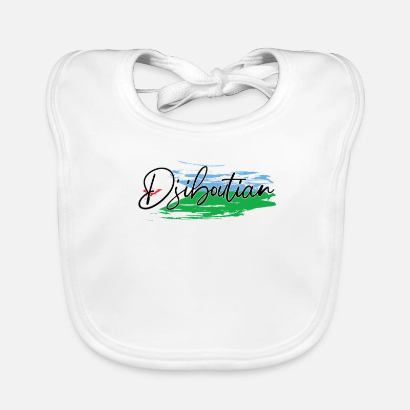 Dschibuti Baby Bio-Lätzchen