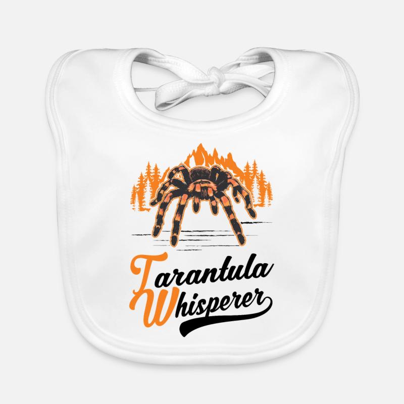 Tarantel Flüsterer Tarantula Whisperer Baby Bio-Lätzchen
