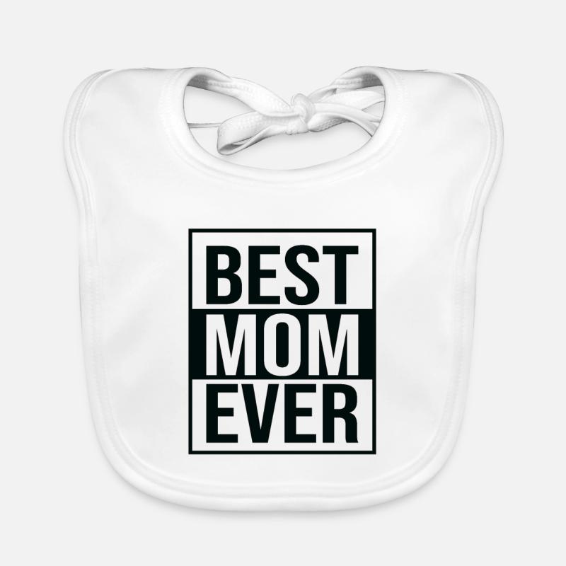 Mutter Spruch Geschenk Mama Muttertag Baby Bio-Lätzchen