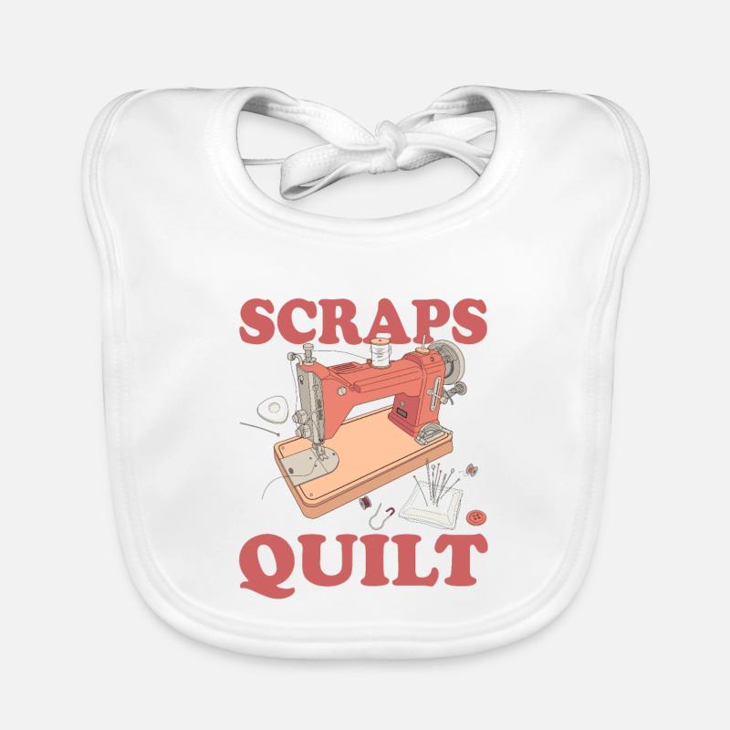 Wenn das Leben dir Reste schenkt Quilts machen Baby Bio-Lätzchen