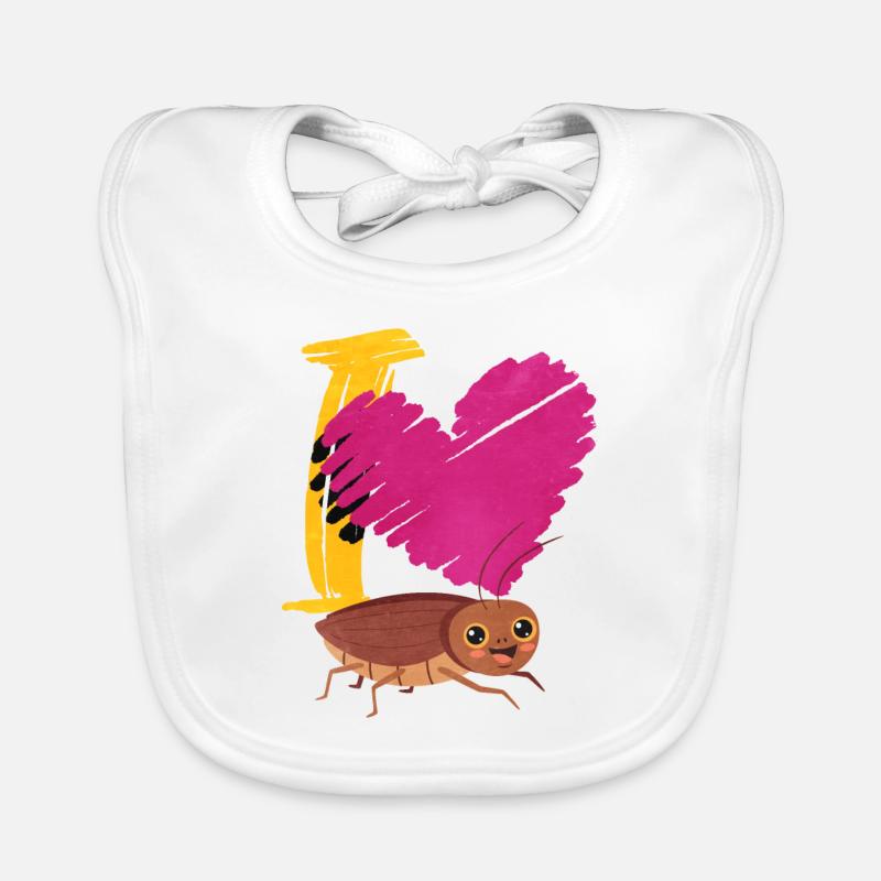 Cockroach Organic Baby Bibs