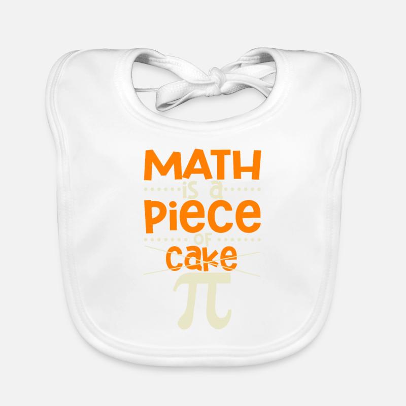 Math est un jeu d’enfant Pi Day drôle Bavoir bio Bébé