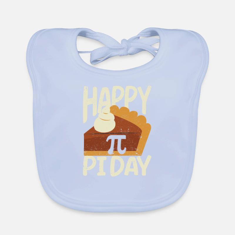 Happy Pi Day 3.14 Mathematiklehrer Groovy Baby Bio-Lätzchen