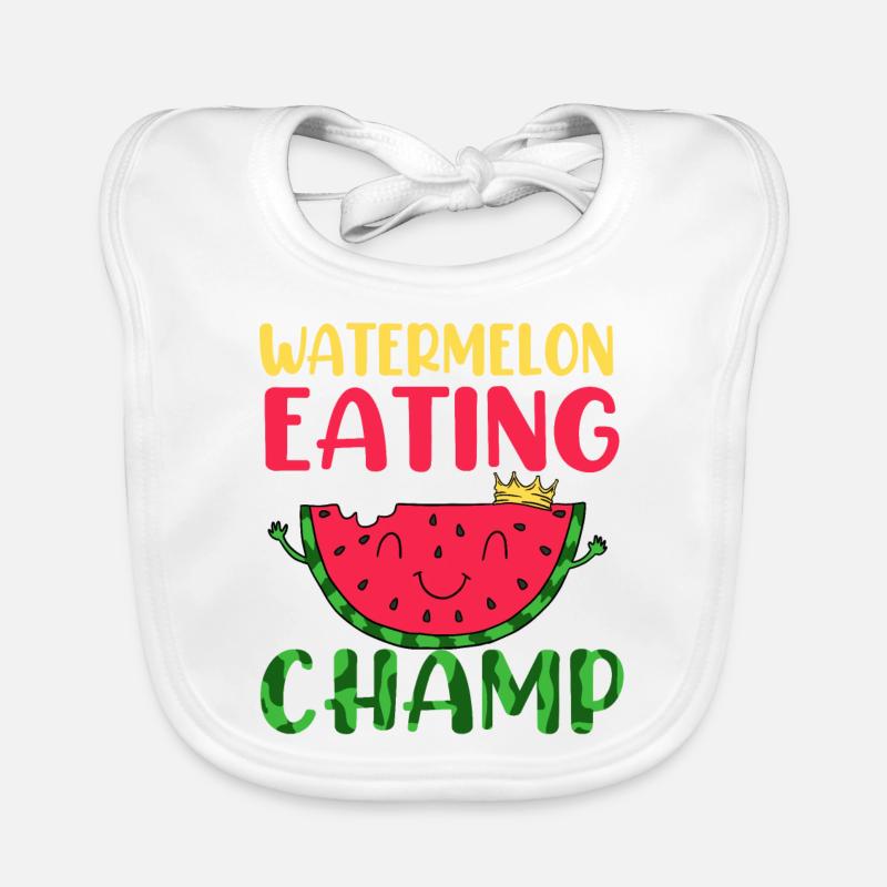 Wassermelone Baby Bio-Lätzchen
