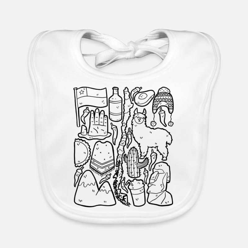 Chile Organic Baby Bibs