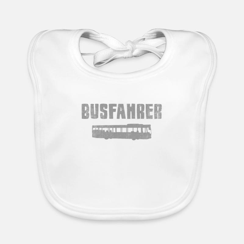 Busfahrer Baby Bio-Lätzchen