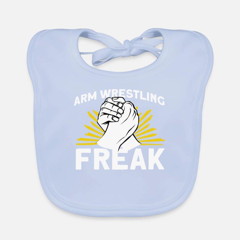 Bras de fer Bavoir bio Bébé