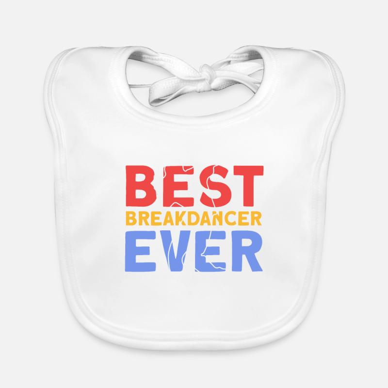 Breakdancing Baby Bio-Lätzchen