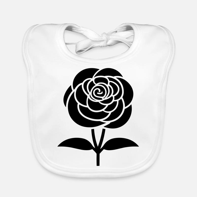 Fleur Bavoir bio Bébé