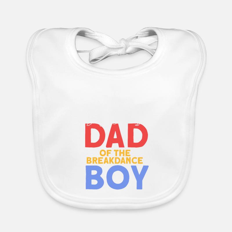 Breakdancing Organic Baby Bibs