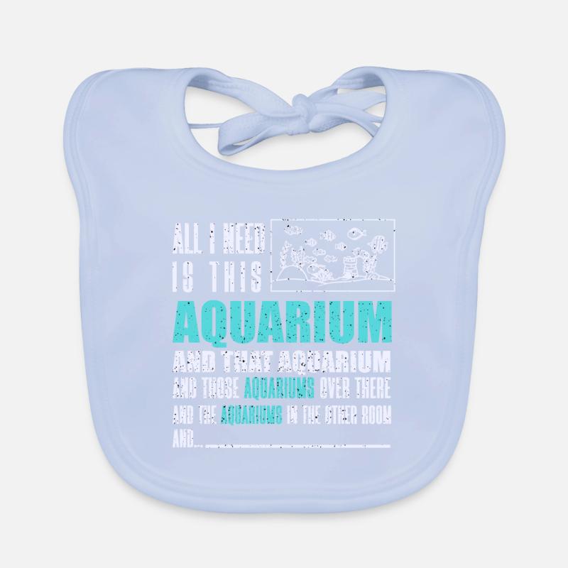 Aquarium Fish Gift Organic Baby Bibs