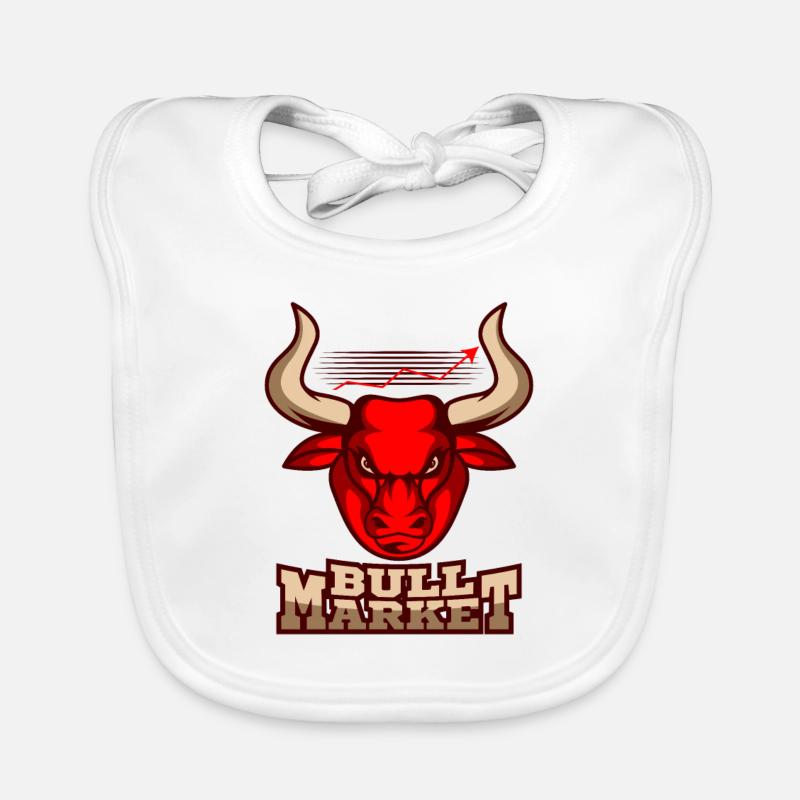 Bull Market Trader Bourse Bourse Bavoir bio Bébé