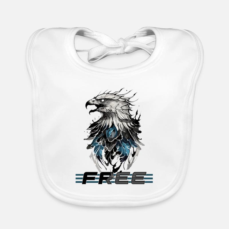 Libre comme le ciel : Majestic Eagle Bavoir bio Bébé