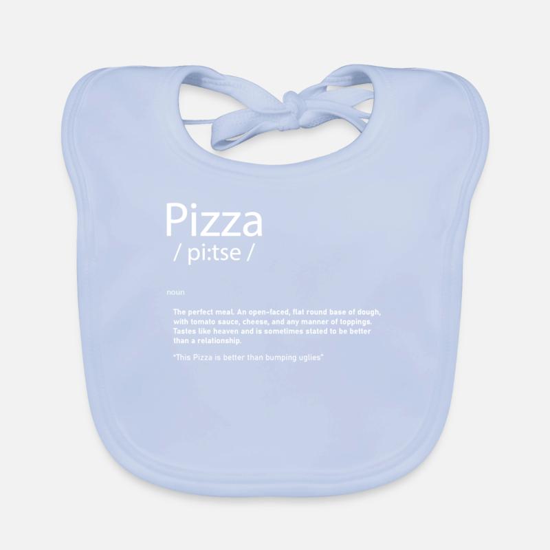 Définition de la pizza Bavoir bio Bébé