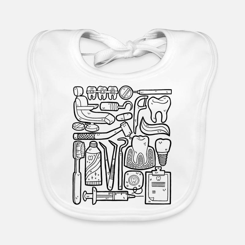 Dentist Organic Baby Bibs