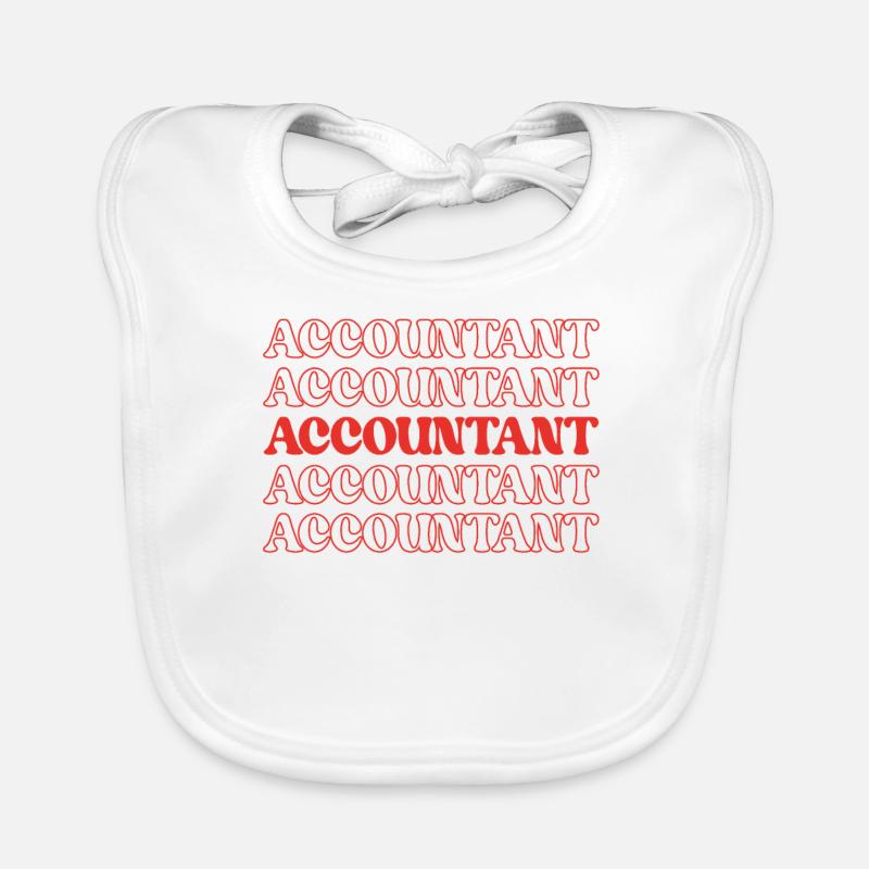 Comptable Comptable Comptable Finance Statistiques Données Bavoir bio Bébé