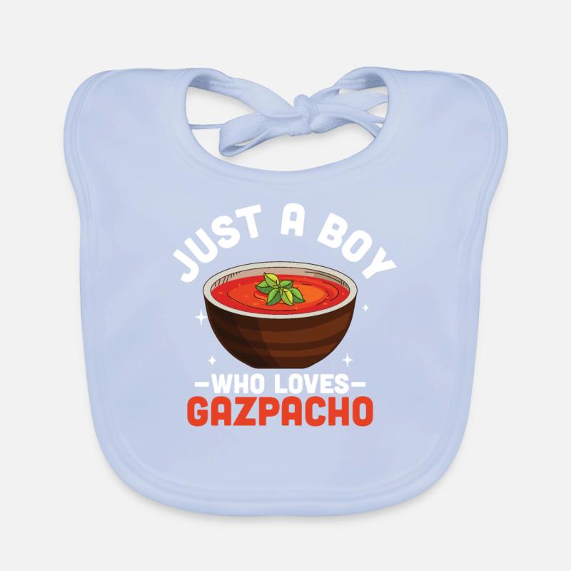 Gaspacho Bavoir bio Bébé