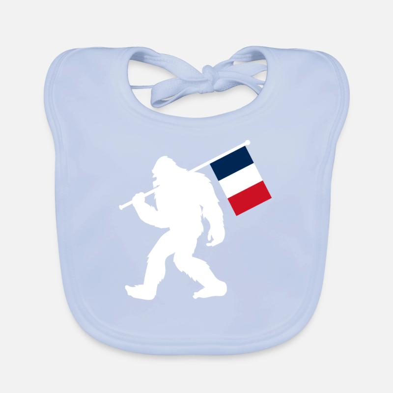 Frankreich Baby Bio-Lätzchen