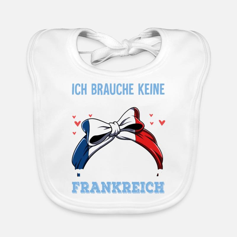Frankreich Baby Bio-Lätzchen