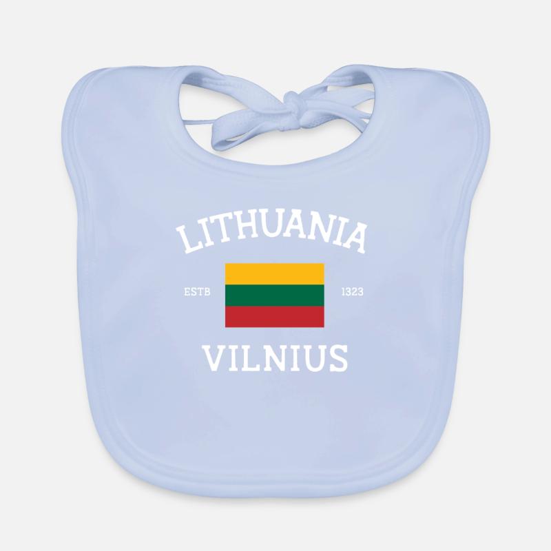 Lithuania Organic Baby Bibs