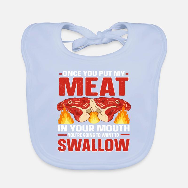 Grill Gift Grilling BBQ Organic Baby Bibs