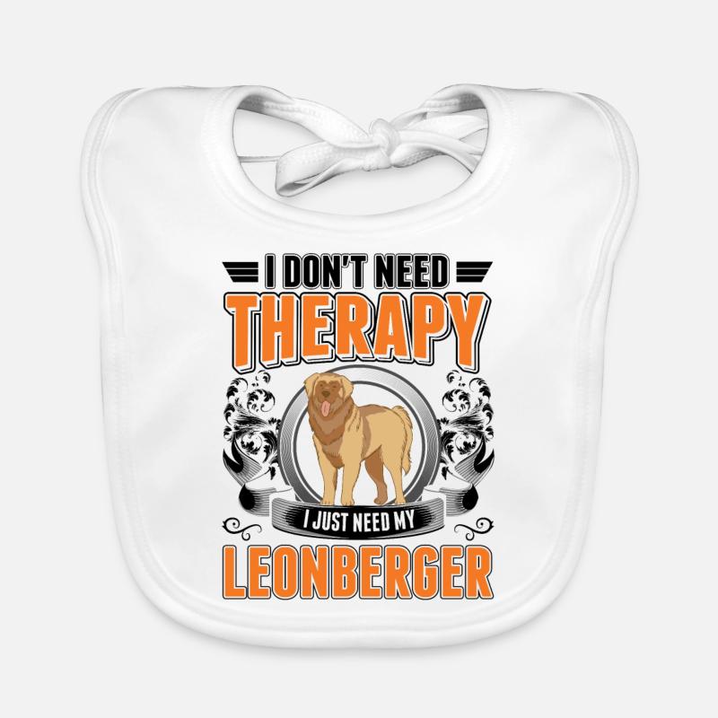 Leonberger Therapy Organic Baby Bibs