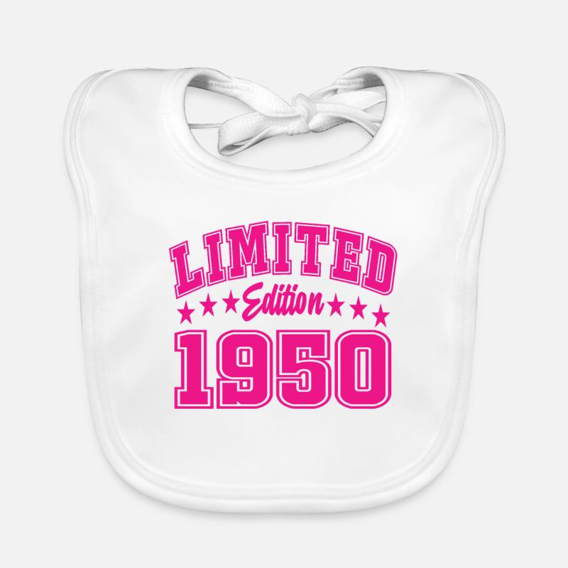 Édition limitée 1950 Bavoir bio Bébé