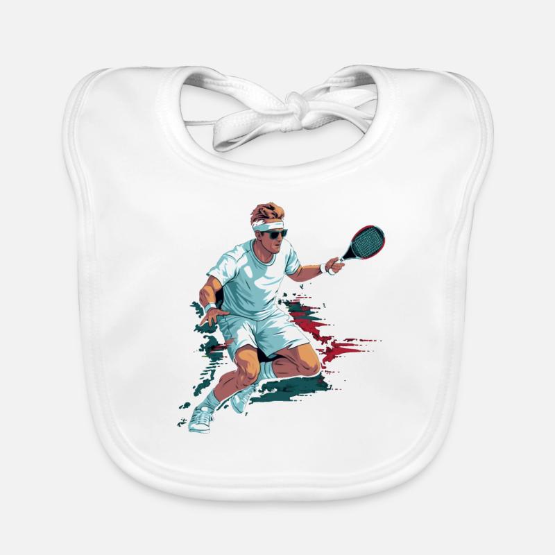 Tennis Organic Baby Bibs