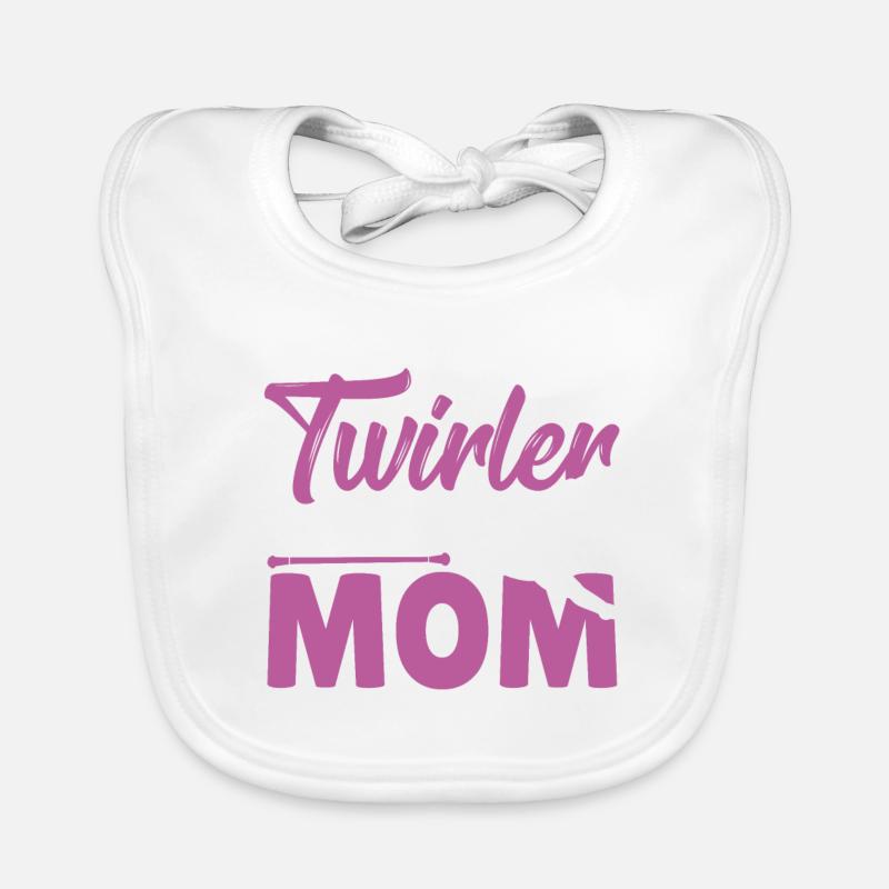 Bâton Twirling Bâton Twirler cadeau Bavoir bio Bébé