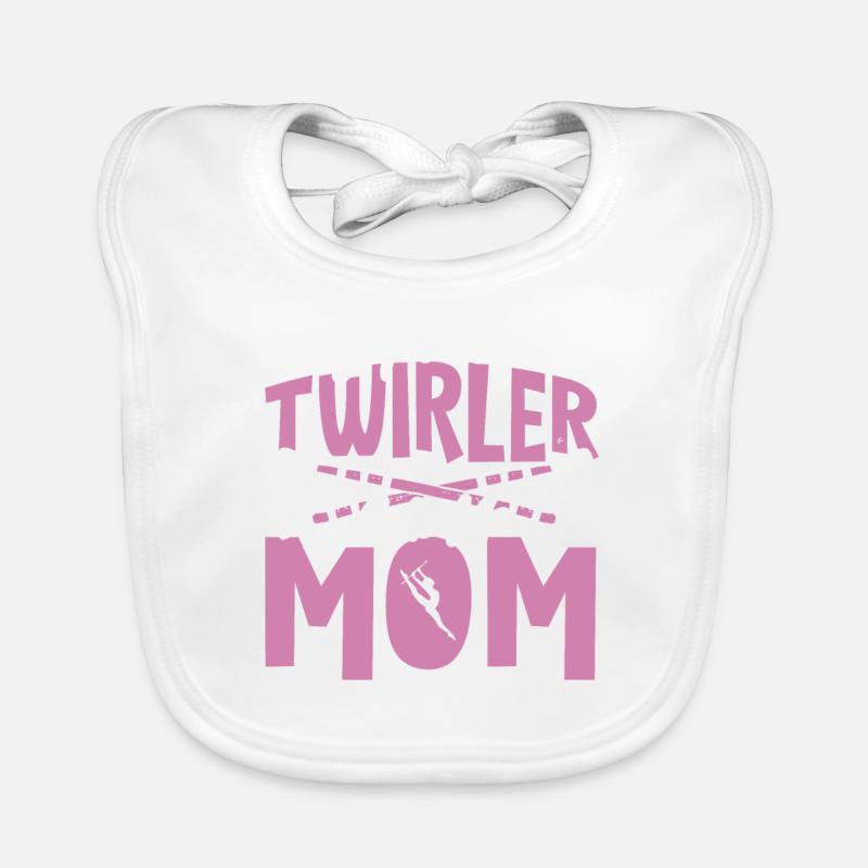 Bâton Twirling Bâton Twirler cadeau Bavoir bio Bébé