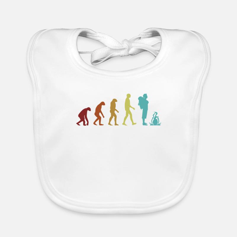 Camping Evolution Campingplatz Zelten Glamping Baby Bio-Lätzchen