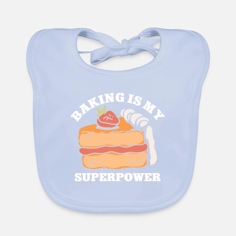 Pastry Chef Baking Baker Cake Baking Organic Baby Bibs
