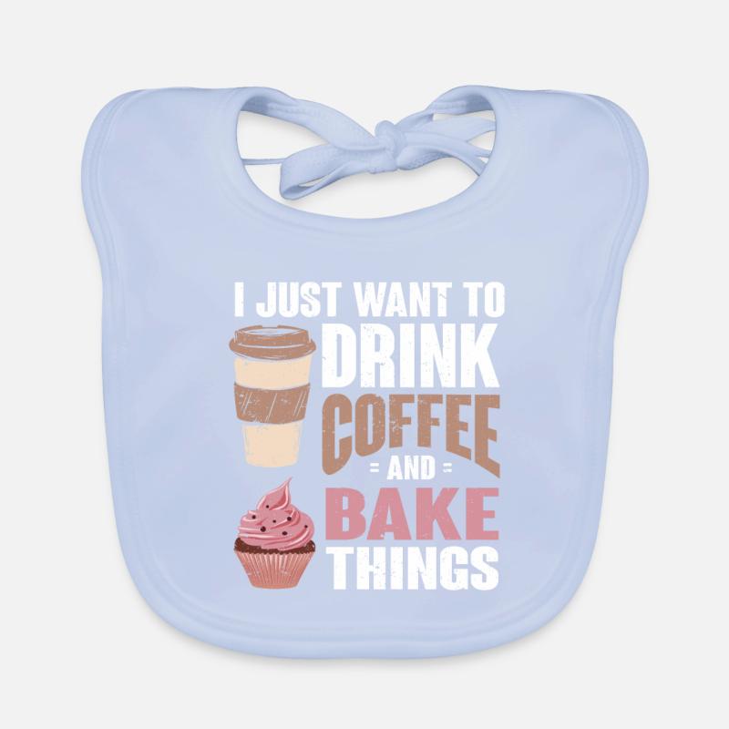 Pastry Chef Baking Baker Cake Baking Organic Baby Bibs