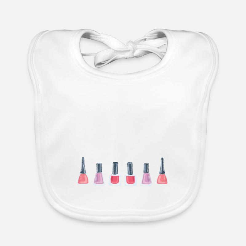 Nail Technician Nail Salon Nail Tech Organic Baby Bibs