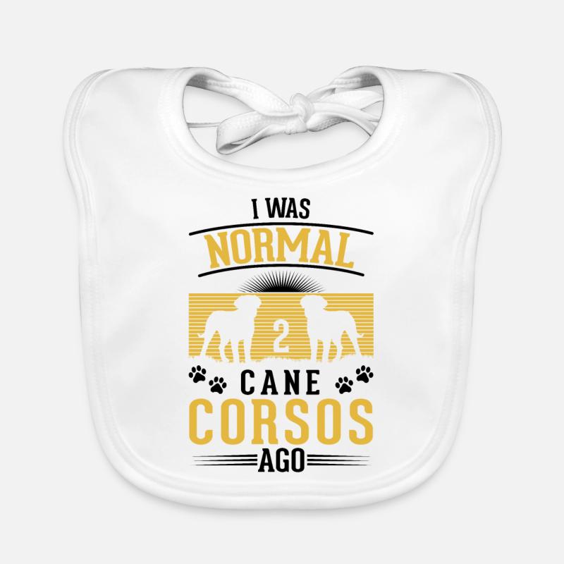 Cane Corso Gift Organic Baby Bibs