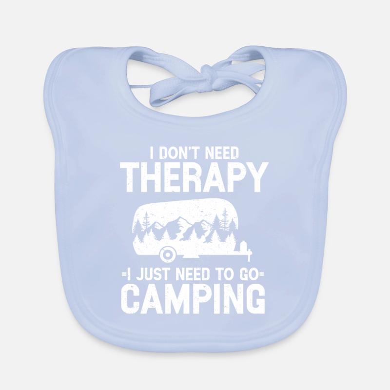 Camping Gift Campfire Nature Camper Organic Baby Bibs