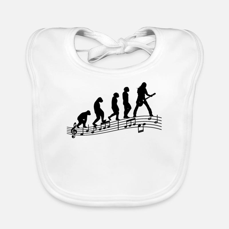 Guitarists Electric Guitars Acoustic Guitar Evolution Organic Baby Bibs