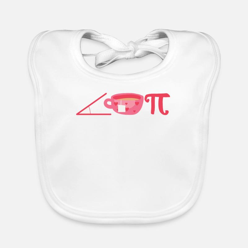 Acute Tea Cake Cutie Pi Day Math Geek Knowledge Organic Baby Bibs